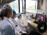 昆明医科大学口腔医学院暨附属口腔医院教医护职工和学生集中收看九三盛大阅兵